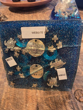 Load image into Gallery viewer, Medium Amazonite Orgonite EMF Protection/Chakra Healing Pyramid 10-5