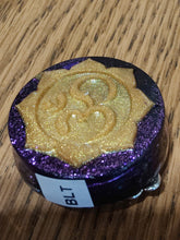 Load image into Gallery viewer, Flower of Life Black Tourmaline Orgonite EMF Protection/Chakra Healing Pyramid 10-18