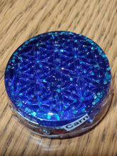 Load image into Gallery viewer, Flower of Life Carnelian Orgonite EMF Protection/Chakra Healing Pyramid 10-18