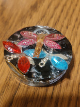 Load image into Gallery viewer, Flower of Life Shungite Orgonite EMF Protection/Chakra Healing Pyramid 10-19