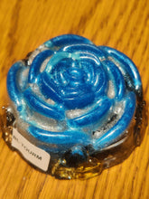 Load image into Gallery viewer, Black Tourmaline Rose Orgonite EMF Protection/Chakra healing 10-19