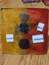 Load image into Gallery viewer, Mini Aventurine Orgonite EMF Protection/Chakra Healing Pyramid 10-23 Symm y