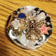 Load image into Gallery viewer, Flower of Life Rose Quartz Orgonite EMF Protection/Chakra Healing