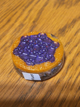 Load image into Gallery viewer, Flower of Life Fluorite Orgonite EMF Protection/Chakra Healing Pyramid