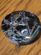 Load image into Gallery viewer, Flower of Life Black Obsidian Orgonite EMF Protection/Chakra Healing
