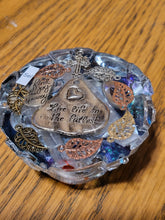 Load image into Gallery viewer, Selenite Rose Orgonite EMF Protection/Chakra healing