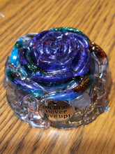 Load image into Gallery viewer, Selenite Rose Orgonite EMF Protection/Chakra healing