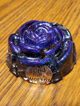 Load image into Gallery viewer, Black Tourmaline Rose Orgonite EMF Protection/Chakra healing