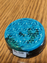Load image into Gallery viewer, Flower of Life Black Obsidian Orgonite EMF Protection/Chakra Healing