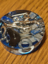 Load image into Gallery viewer, Flower of Life Lapis Orgonite EMF Protection/Chakra Healing