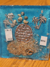 Load image into Gallery viewer, Mini Amazonite Orgonite EMF Protection/Chakra Healing Pyramid Yes