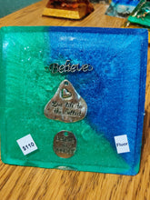 Load image into Gallery viewer, **Specials** Flourite Orgonite EMF Protection/Chakra Healing Pyramid 10-7 Symm