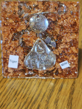 Load image into Gallery viewer, Mini Tiger Eye Orgonite EMF Protection/Chakra Healing Pyramid Symm