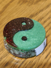Load image into Gallery viewer, Flower of Life Amazonite Orgonite EMF Protection/Chakra Healing Pyramid