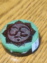 Load image into Gallery viewer, Flower of Life Shungite Orgonite EMF Protection/Chakra Healing Pyramid
