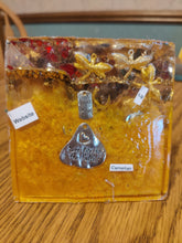 Load image into Gallery viewer, Large Carnelian Orgonite EMF Protection/Chakra Healing Pyramid 2-19 Symm