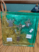 Load image into Gallery viewer, Large Rose Quartz Orgonite EMF Protection/Chakra Healing Pyramid 2-23 Symm