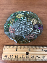 Load image into Gallery viewer, Citrine/Rose Quartz Rose Orgonite EMF Protection/Chakra healing
