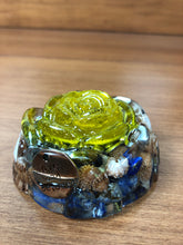Load image into Gallery viewer, Lapis Rose Orgonite EMF Protection/Chakra healing
