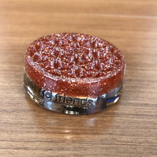 Load image into Gallery viewer, Flower of Life Carnelian Orgonite EMF Protection/Chakra Healing Pyramid