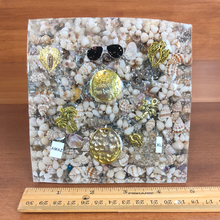 Load image into Gallery viewer, XLarge Amazonite Orgonite EMF Protection/Chakra Healing Pyramid