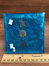 Load image into Gallery viewer, Large Lapis Orgonite EMF Protection/Chakra Healing Pyramid
