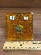 Load image into Gallery viewer, Mini Red Jasper Orgonite EMF Protection/Chakra Healing Pyramid 1-18 Symm y