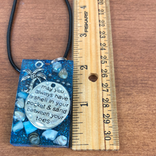 Load image into Gallery viewer, Amazonite Orgonite EMF Protection/Chakra Healing Pendant