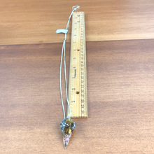 Load image into Gallery viewer, Tiger Eye Orgonite EMF Protection/Chakra Healing Pendulum
