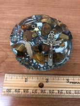 Load image into Gallery viewer, Tiger Eye Rose Orgonite EMF Protection/Chakra healing