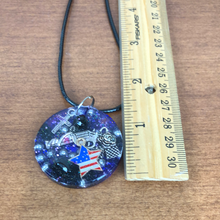 Load image into Gallery viewer, Black tourmaline Orgonite EMF Protection/Chakra Healing Pendant