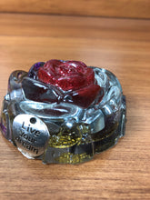 Load image into Gallery viewer, Rose Quartz+Amethyst Rose Orgonite EMF Protection/Chakra healing