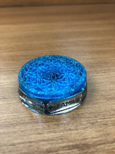 Load image into Gallery viewer, Flower of Life Shungite Orgonite EMF Protection/Chakra Healing Pyramid