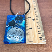 Load image into Gallery viewer, Amazonite Orgonite EMF Protection/Chakra Healing Pendant