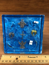 Load image into Gallery viewer, Large Lapis Orgonite EMF Protection/Chakra Healing Pyramid