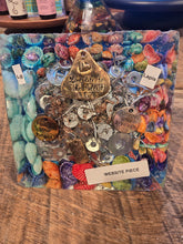 Load image into Gallery viewer, Large Lapis Orgonite EMF Protection/Chakra Healing Pyramid 10-5 Symm