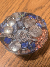 Load image into Gallery viewer, Lapis Lazuli Rose Orgonite EMF Protection/Chakra healing 10-5