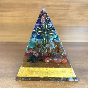 **Specials** Chakra Orgonite EMF Protection/Chakra Healing Pyramid